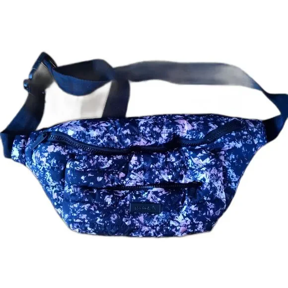 Reebok Rylan Quilted Fanny Pack tie dye back pink - Picture 1 of 6